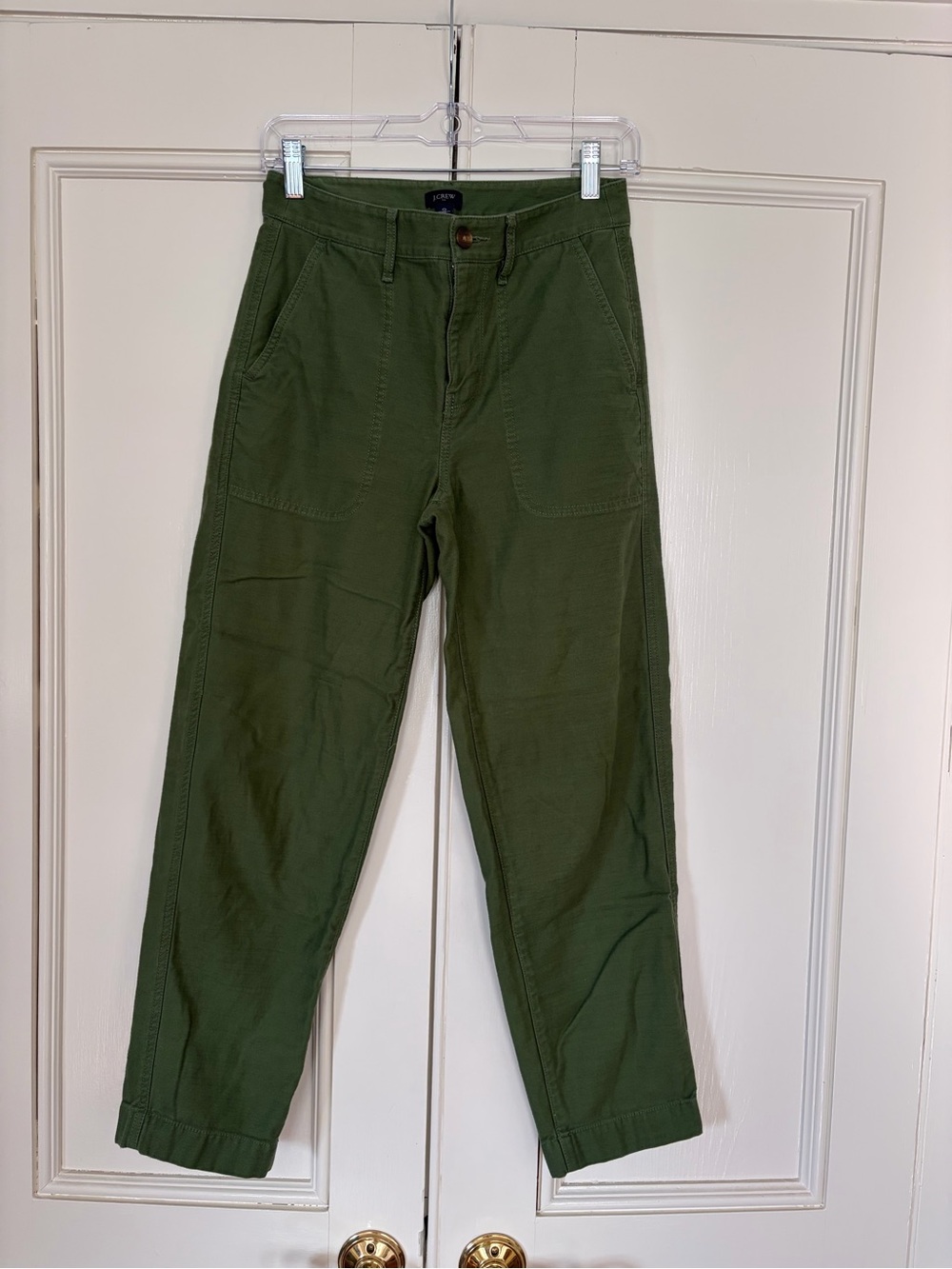 J. Crew Army Green Women's Chinos